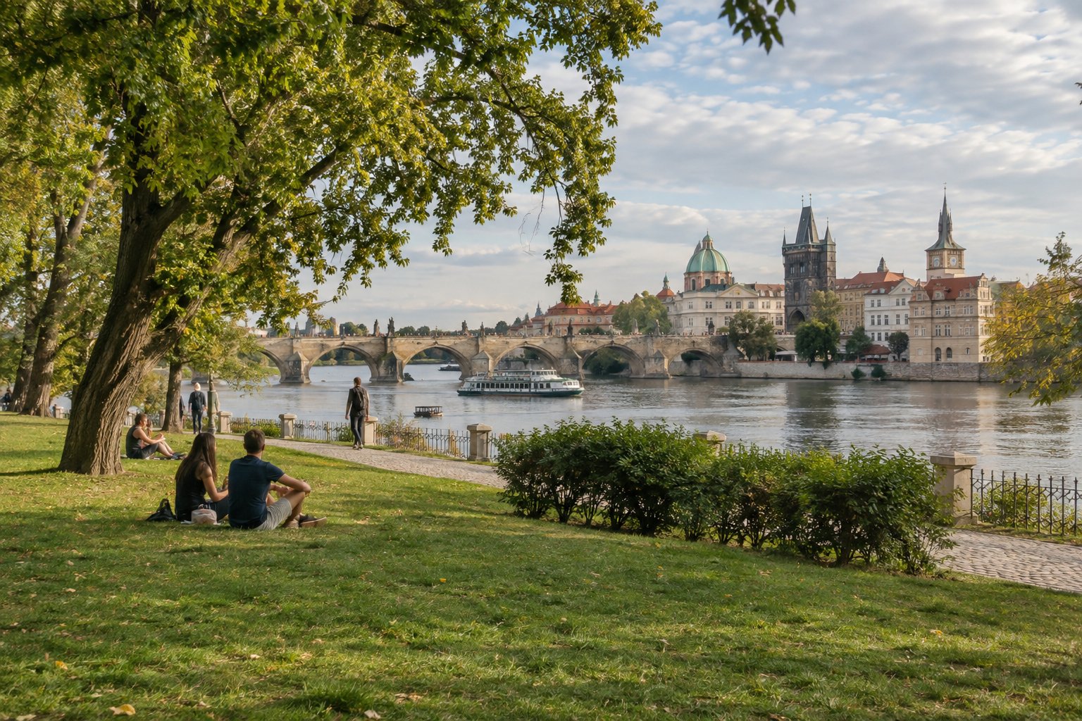 პრაღა: Three stops for a slower introduction