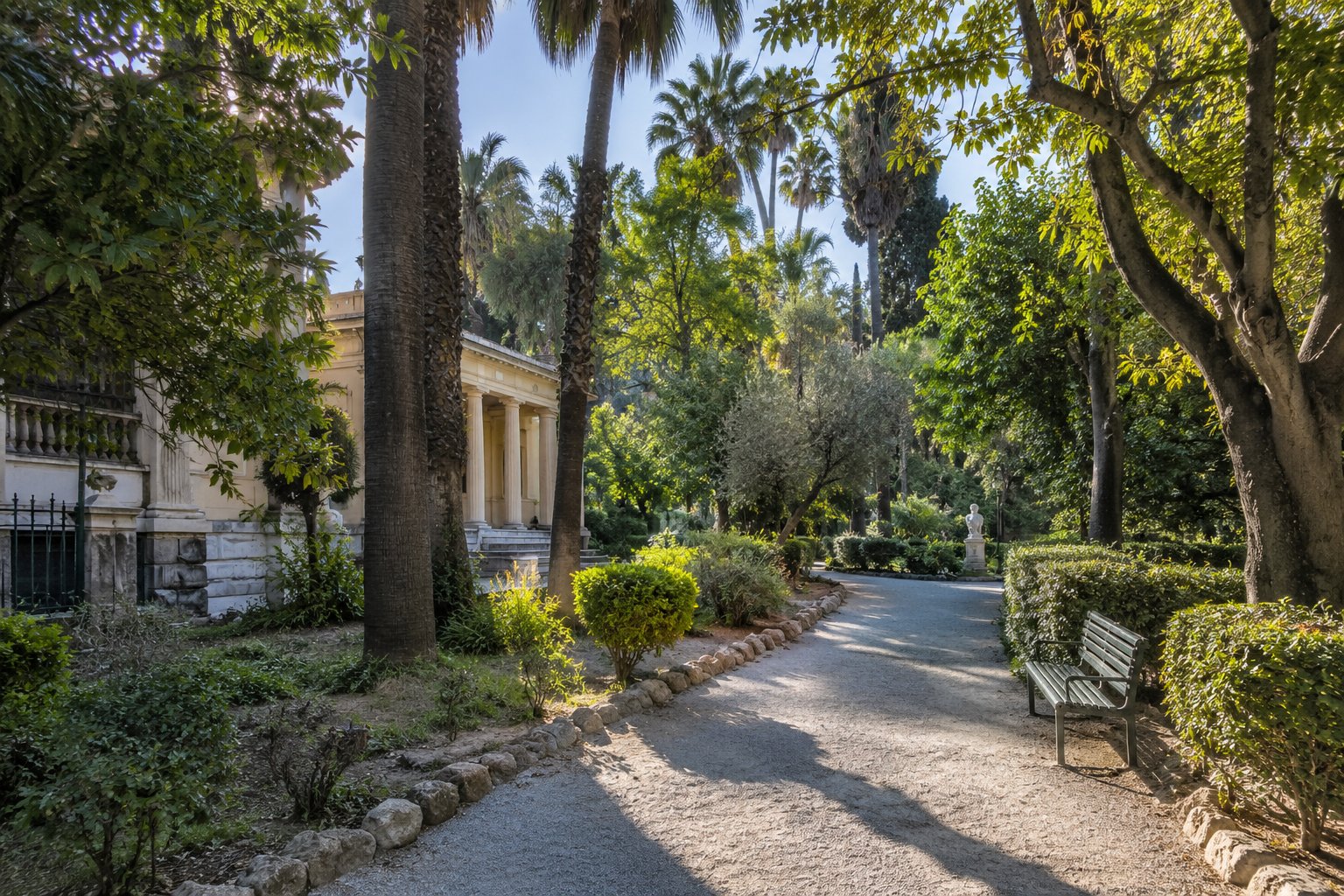 ათენში მუზეუმის შემდეგ სად შეანელებდით ტემპს?