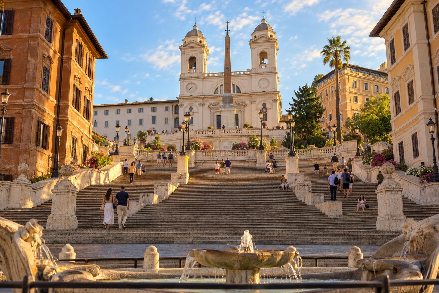 R&oacute;ma: Night Walks, the Spanish Steps & Santa Maria Maggiore